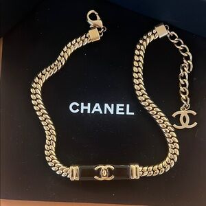 CHANEL Gold Necklace